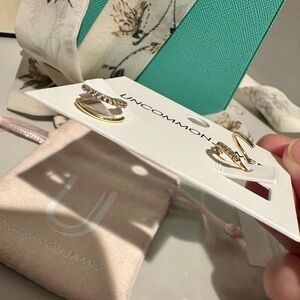 Uncommon James Spiral Gold Earrings